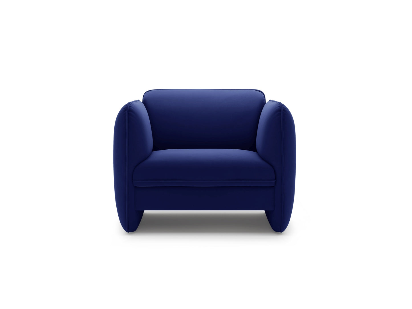 Georgia — Armchair (105x90x80 cm) Cobalt (Magic Velvet 2296)