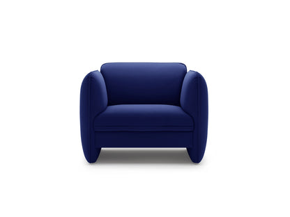 Georgia — Armchair (105x90x80 cm) Cobalt (Magic Velvet 2296)