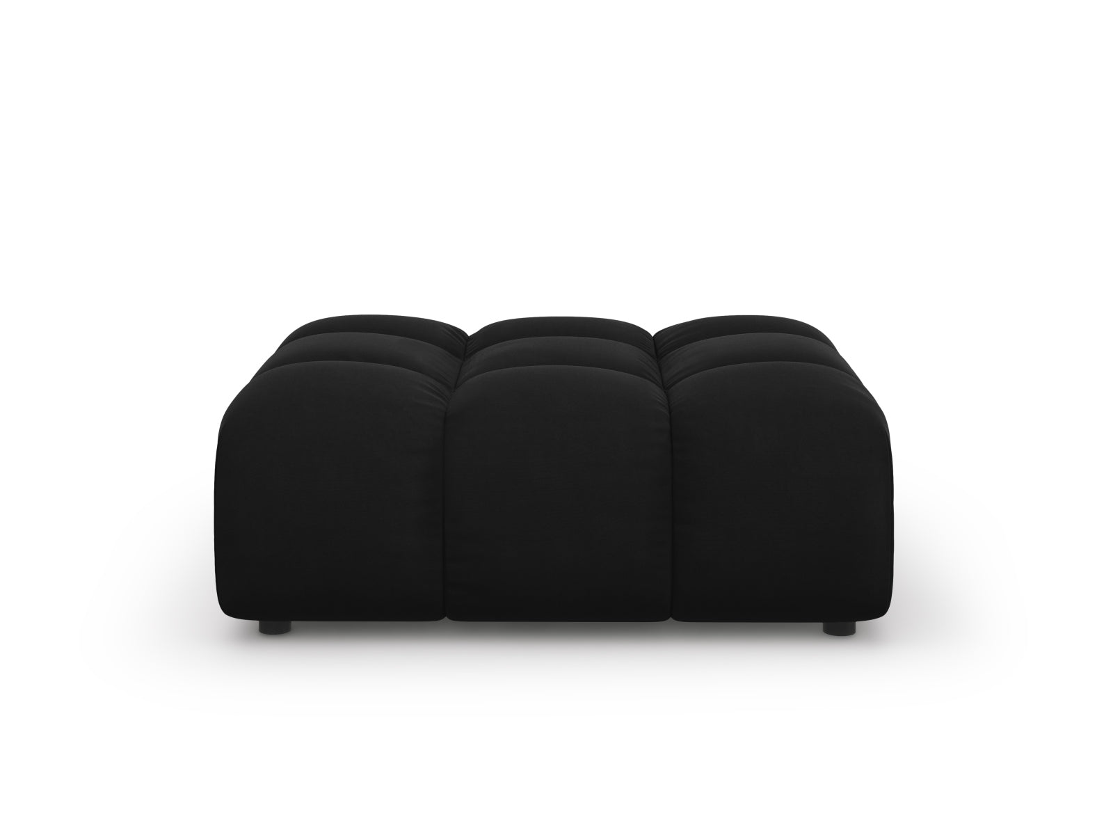 Sky — Pouf Black (Casino Black) Must plastik