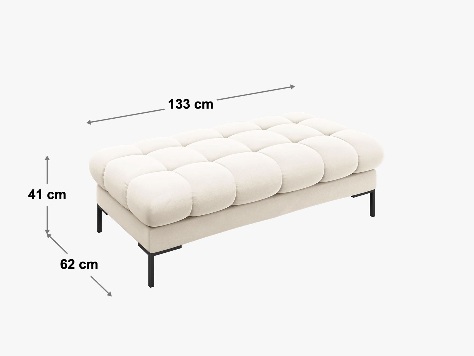 Mamaia — Bench (62.0x133.0x41.0 cm)