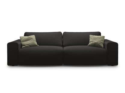 Victor — Sofa Black (Moly 99) Black Plastic