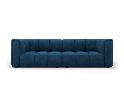 Moritz — Sofa Royal Blue (Rebel 12) Black Plastic