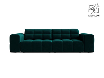 Jennifer — Sofa Deep Petrol (Venus 2911) Black Plastic