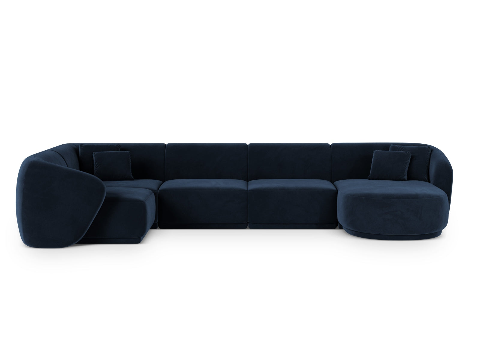 Gomera — Panoramic nurgadiivan Royal Blue (Salvador 5) must plastik vasak
