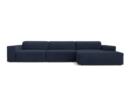 Jodie — Corner Sofa (284x162x77 cm) Navy Blue (Liberty 15) Right