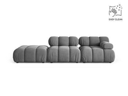Bellis — Sofa (282x94x70 cm) Light Grey (Venus 2929) Left
