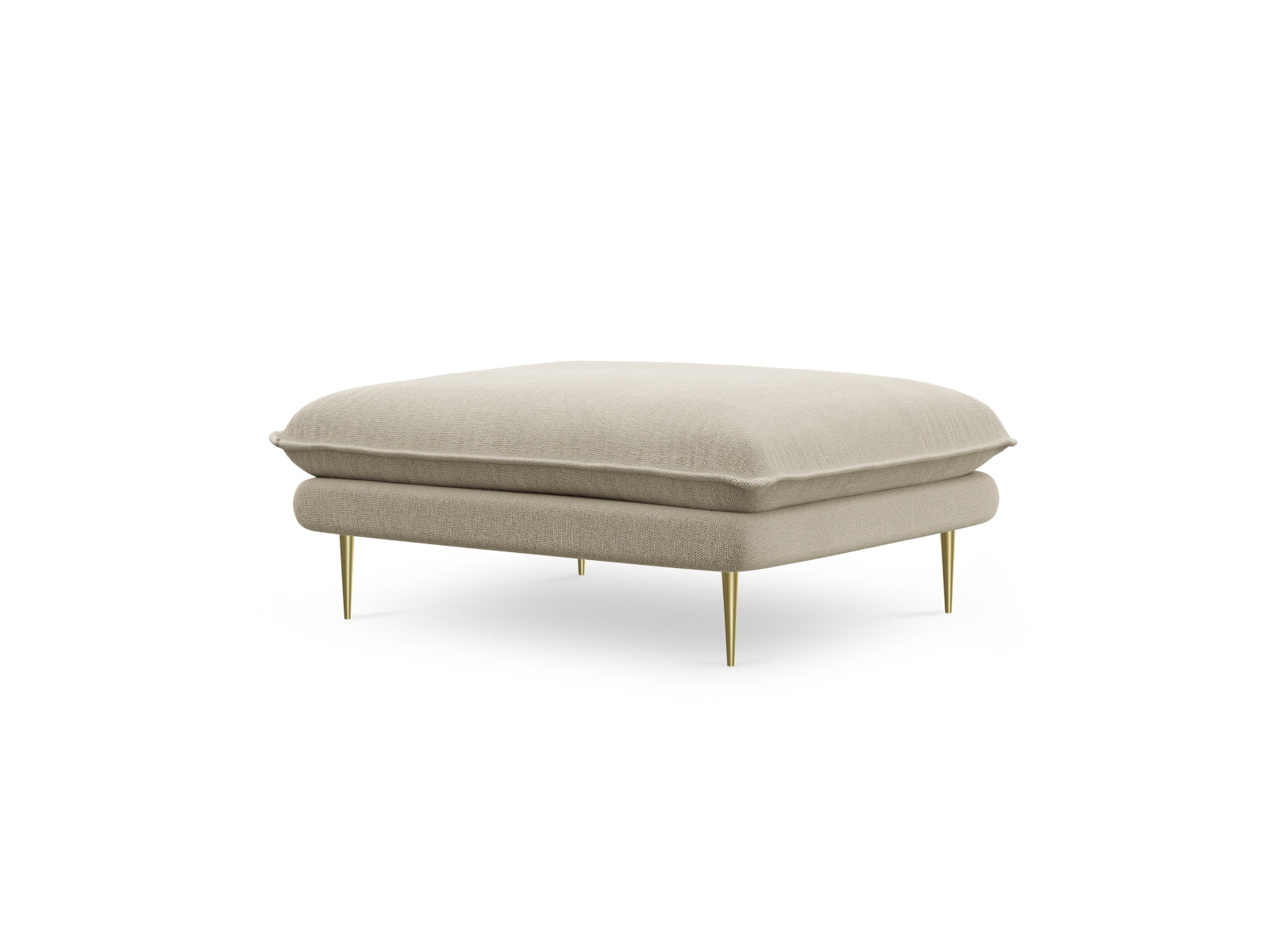Vienna — Beige puf (Positano 8) Kuldne metall