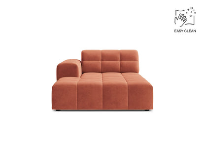 Jennifer — Chaise Longue (108x167x78 cm) Coral (Venus 2933) Left