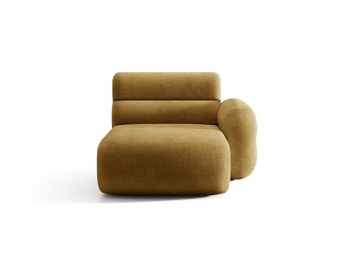 Neo — Chaise Longue (110x165x83 cm) Mustard (Golden 46) Right