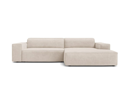 Jodie — Corner Sofa (224x162x77 cm) Beige (Liberty 2) Right