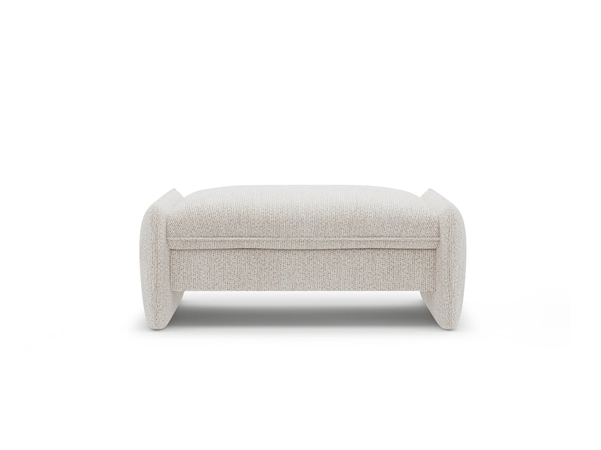 Georgia — Pouf (115x70x43 cm) Light Beige (SILENCIO 06)