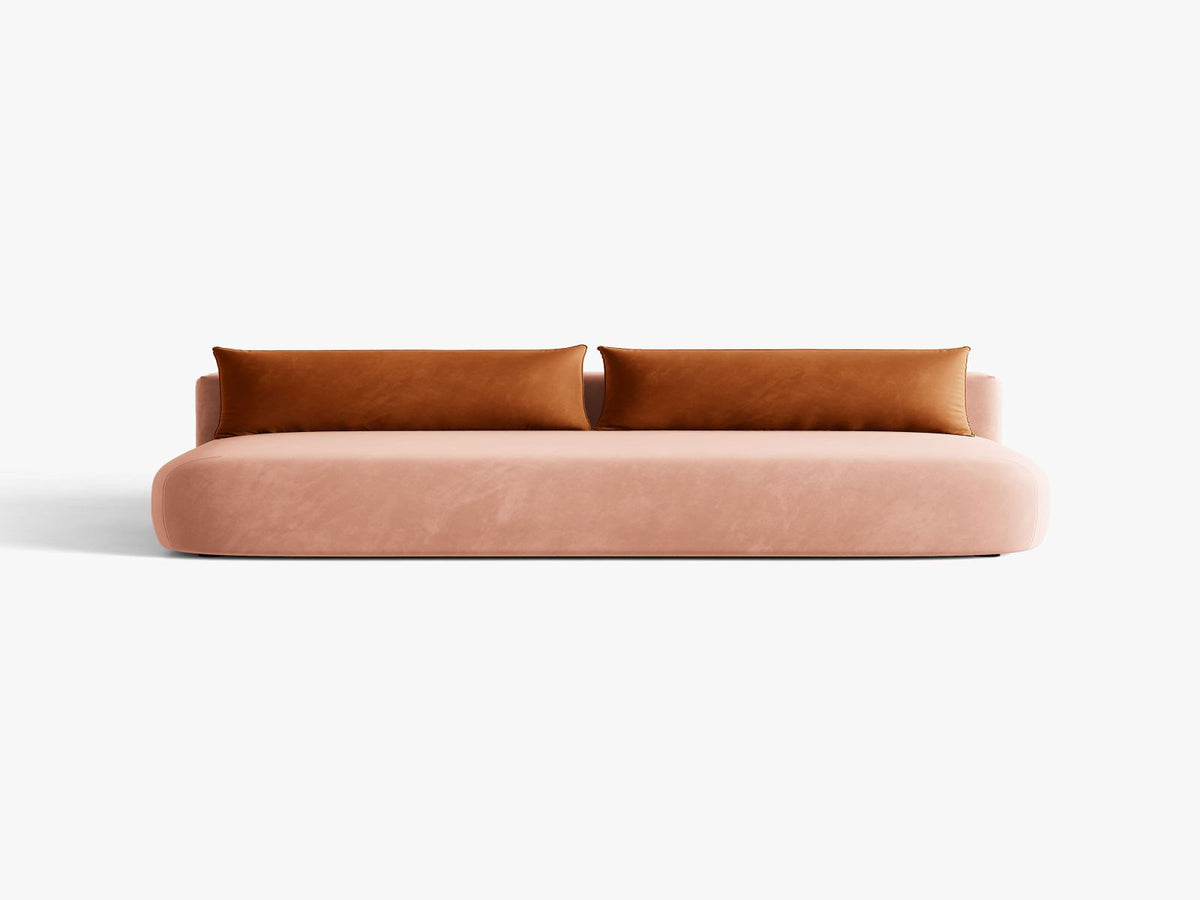 Hena — Sofa (205x112x85 cm) Pink (Salvador 11)