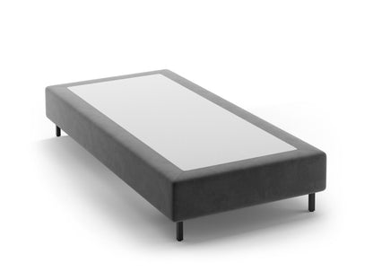 Whale — Bed Base Grey (Paris Steel) Black Metal
