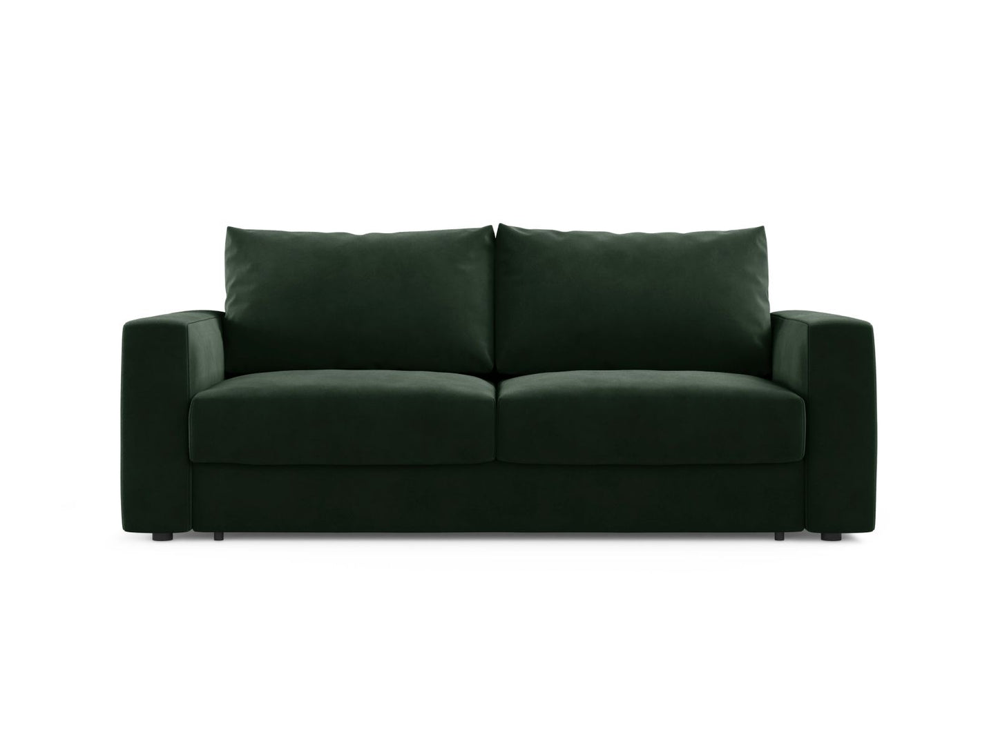 Grena — Sofa Bottle Green (Salvador 7) Black Plastic