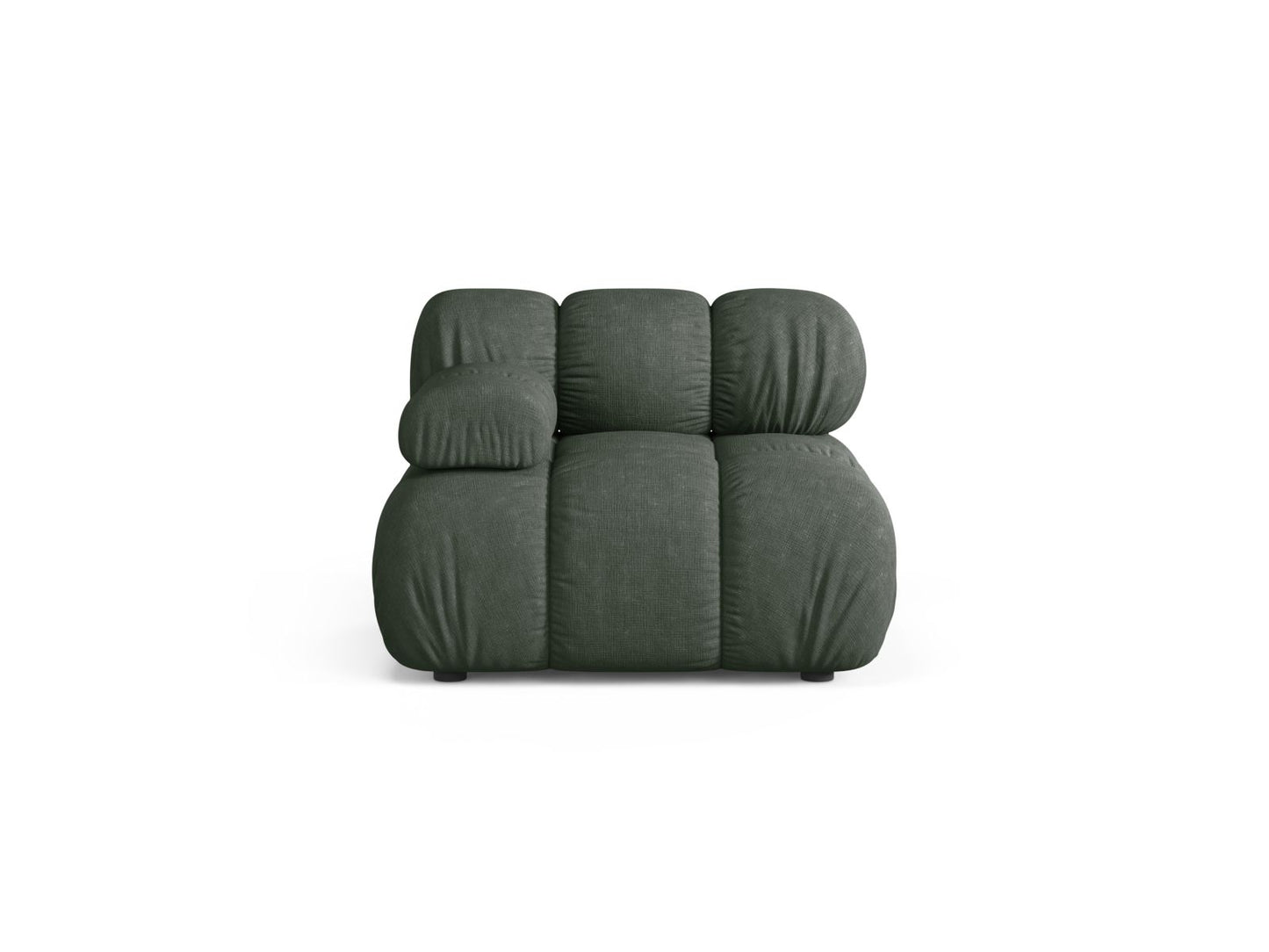 Bellis — Modular Sofa (94x94x70 cm) Moss Green (Liberty 12) Left