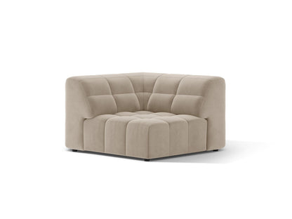 Jennifer — Modular Sofa (99x99x78 cm) Dark Beige (Bluvel 30)