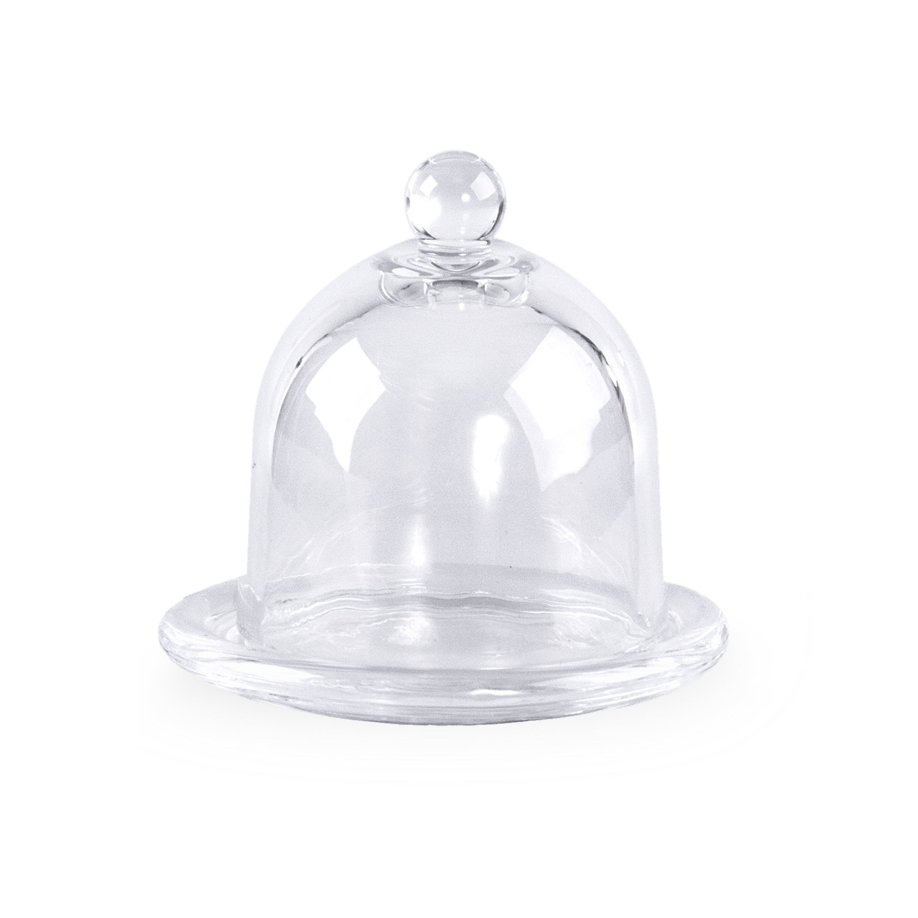 SIMPLE container Simple Glass Container with Diffuser Lid 9x9 cm