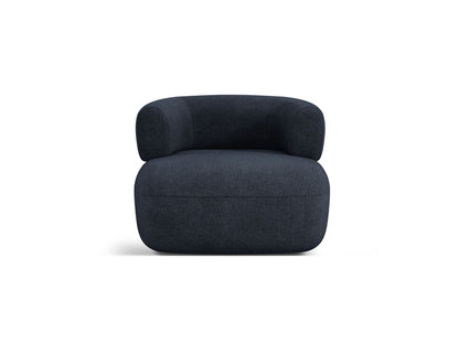 Jenny — Armchair Dark Blue (Now or Never 79) Black Plastic