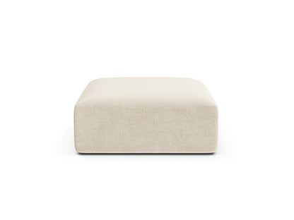 Campi — Pouf Light Beige (Vogue 1) Black Plastic