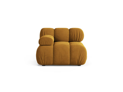 Bellis — Modular Sofa (94x94x70 cm) Yellow (Bluvel 68) Left