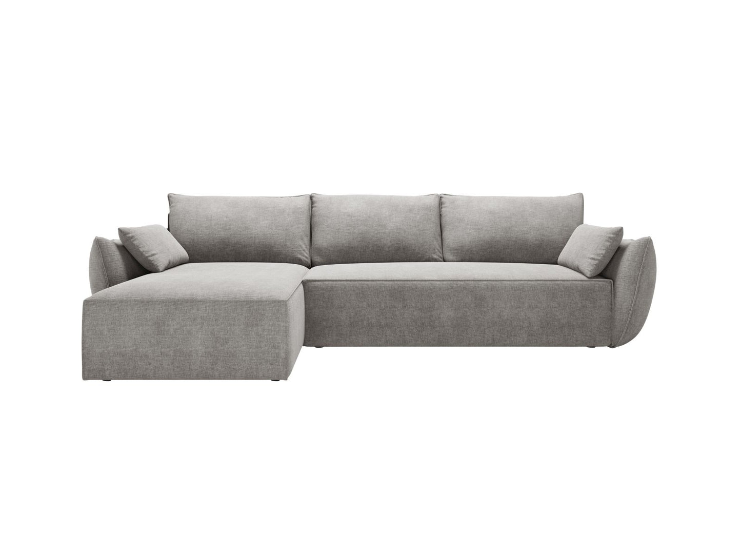 Kaelle — Corner Sofa (252x165x87 cm) Light Grey (Over The Horizon 85) Left