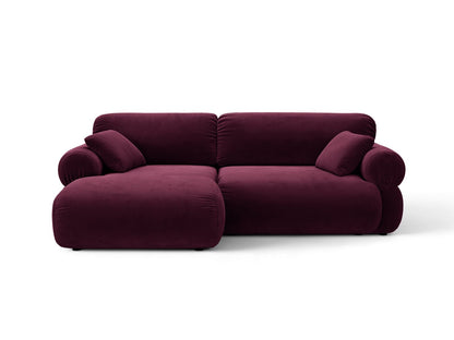 Ophelia — Corner Sofa (236x164x84 cm) Burgundy (Venus 2932) Left