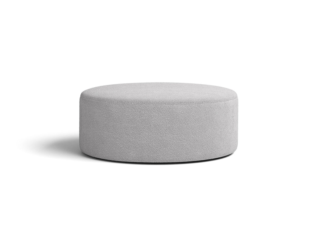 Dia — Pouf Light Grey (Baloo 2085) Black Plastic