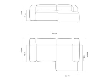 Bergamo — Corner Sofa