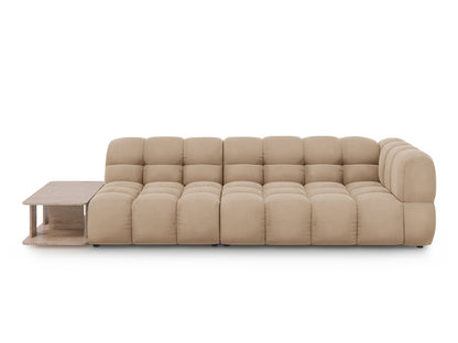 Sky — Sofa Sand (Casino Lion) Black Plastic Left