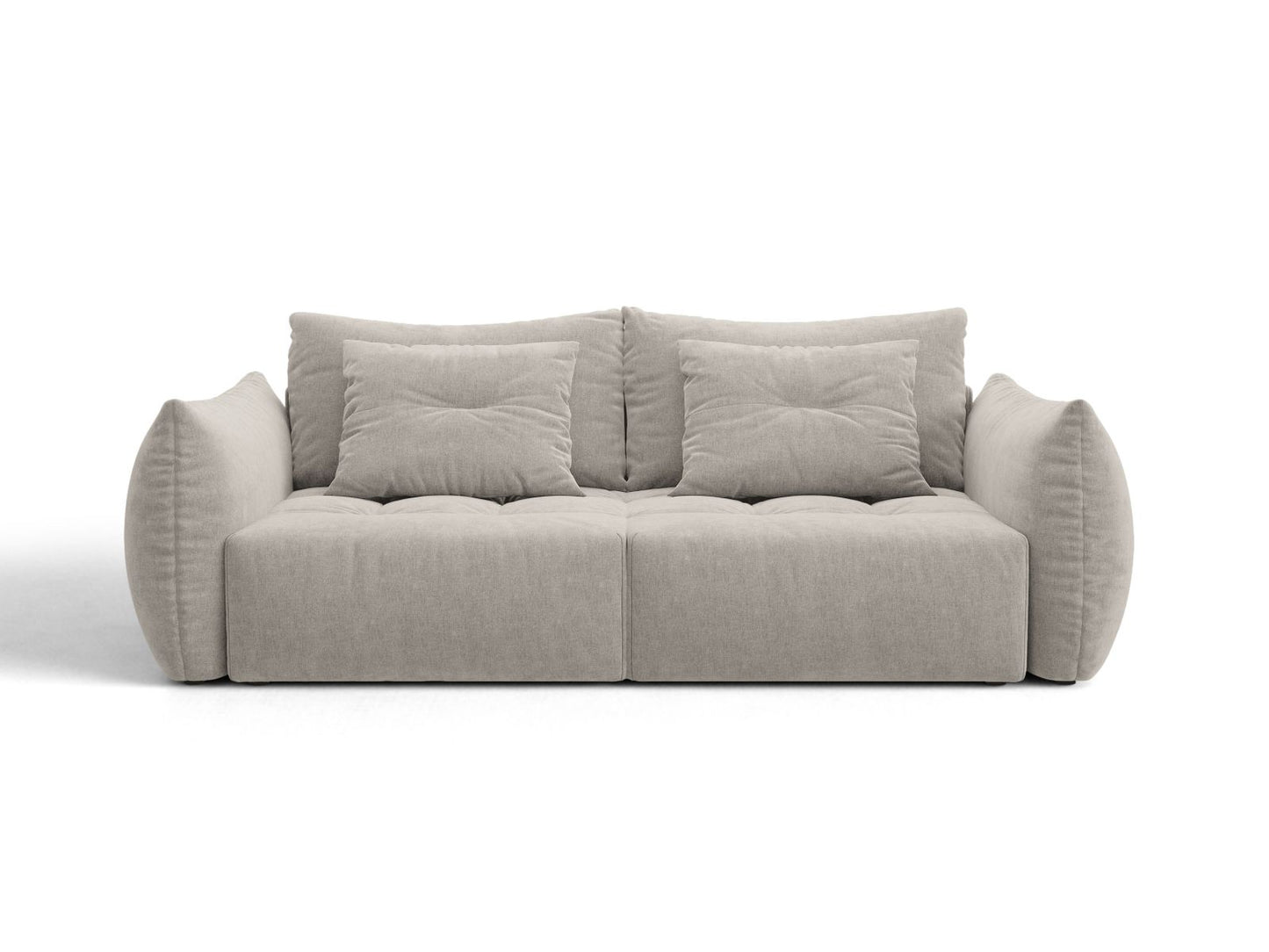 Bloom — Sofa (250x108x87 cm) Light Grey (Wind 84)