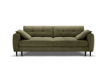 Bemy — Sofa Green (Salvador 8) Black Metal
