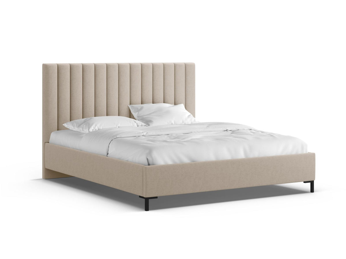 Allison — Bed Cappuccino (Moly 11) Black Metal