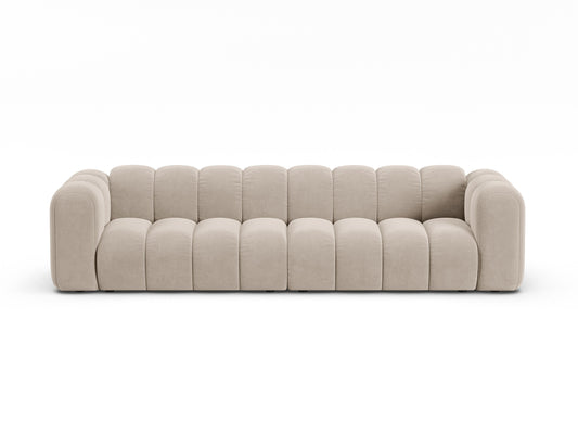 Lupine — Sofa Beige (Salvador 1) Black Plastic