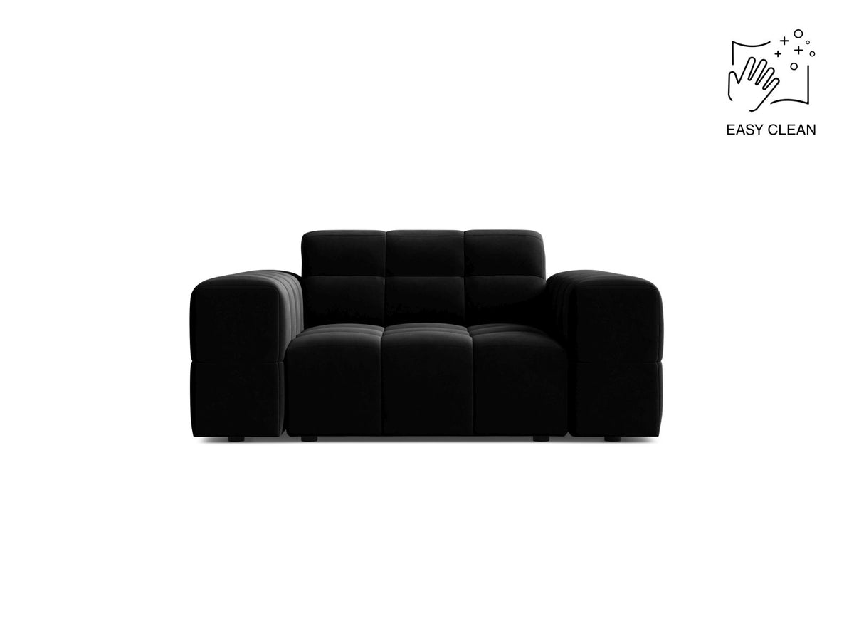 Jennifer — Armchair Black (Venus 2923) Black Plastic
