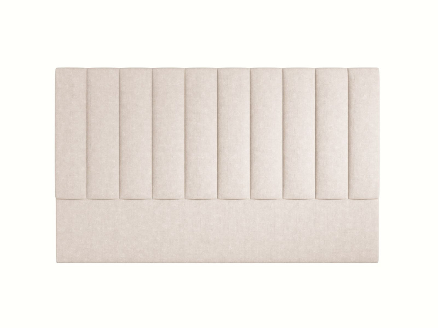Marl — Headboard Beige (Liberty 2) Black Plastic