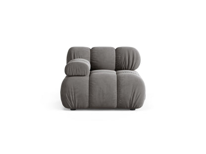 Bellis — Modular Sofa (94x94x70 cm) Light Grey (Bluvel 13) Left