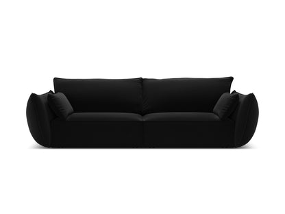 Kaelle — Sofa Black (Bluvel 19) Black Plastic