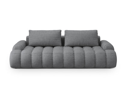 Linz — Sofa Grey (Sorella 89) Black Plastic