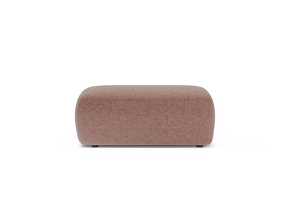 Kate — Pouf Pink Melange (Puente 68) Black Plastic