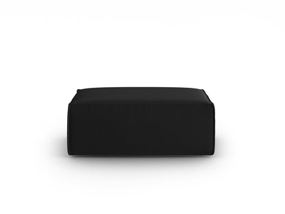 Mackay — Pouf Black (Casino Black) Must plastik
