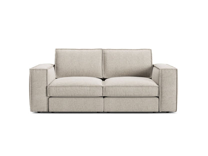 Pola — Sofa Sand (BABEL SAND) Black Plastic