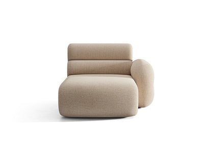 Neo — Chaise Longue (110x165x83 cm) Sand (SILENCIO 10) Right