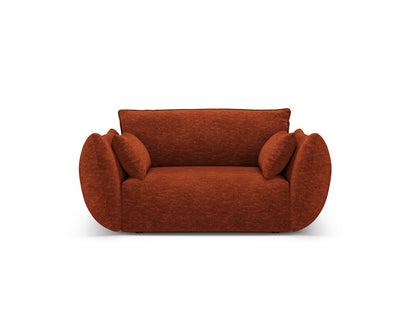Matera — Armchair Terracotta (Haga 44) Black Plastic