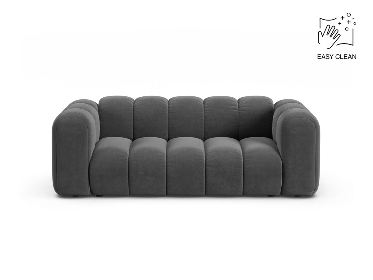 Lupine — Sofa Grey (Venus 2930) Black Plastic