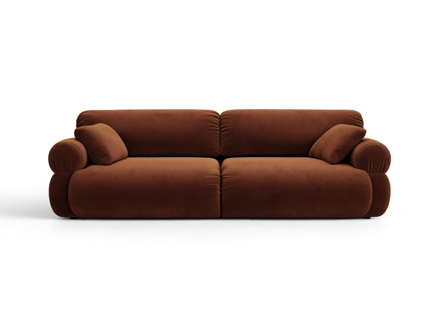 Ophelia — Sofa (257x110x84 cm) Brown (Salvador 15)