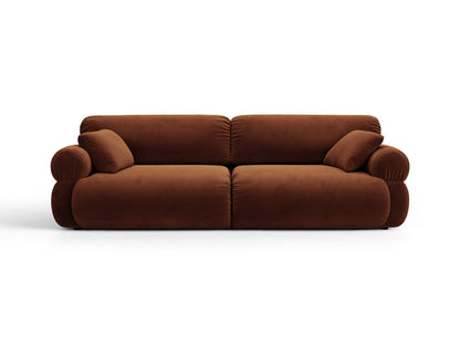 Ophelia — Sofa (257x110x84 cm) Brown (Salvador 15)