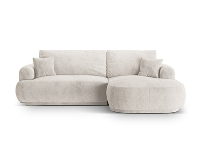 Ella — Corner Sofa (271x174x88 cm) Beige (Sorella 03) Right