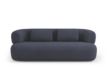 Jenny — Sofa Dark Blue (Now or Never 79) Black Plastic