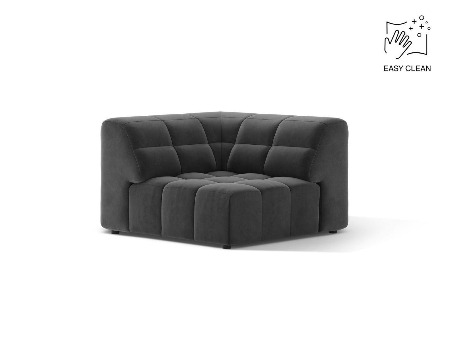 Jennifer — Modular Sofa (99x99x78 cm) Grey (Venus 2930)