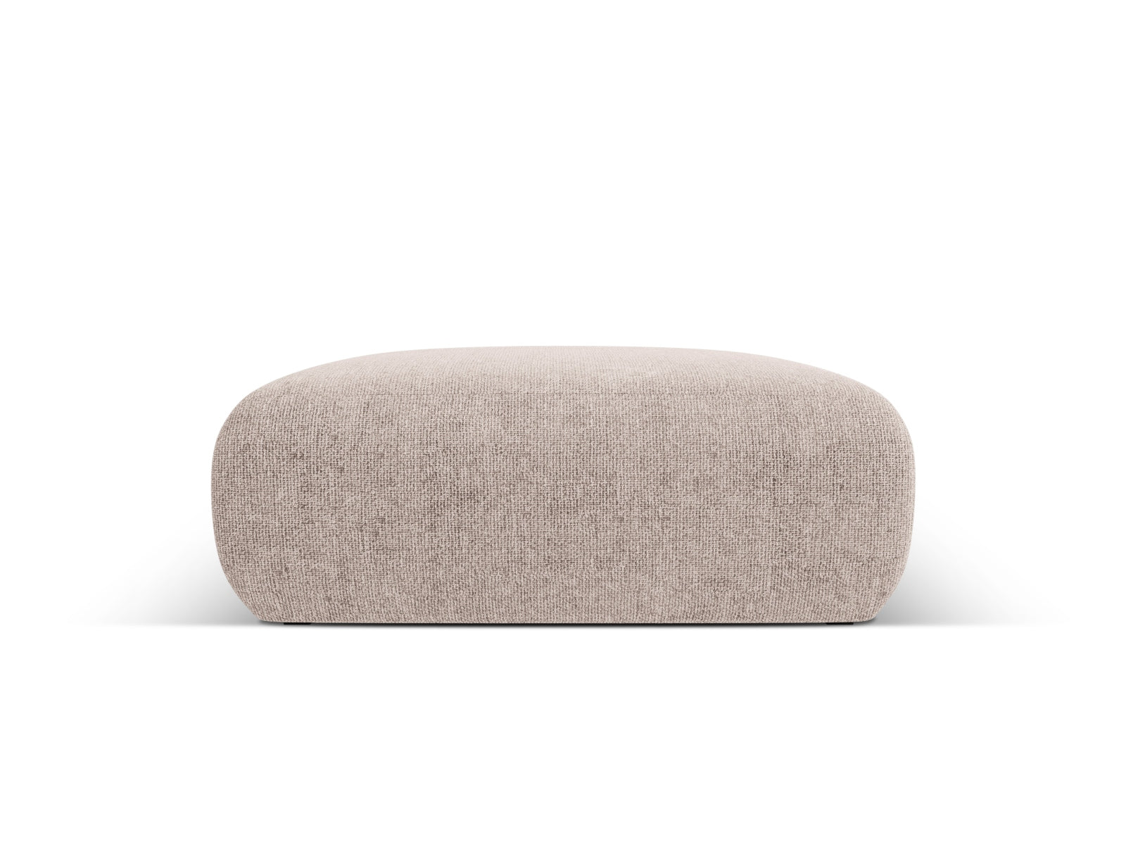 Nolio — Pouf Beige (Haga 30) Must plastik vasak